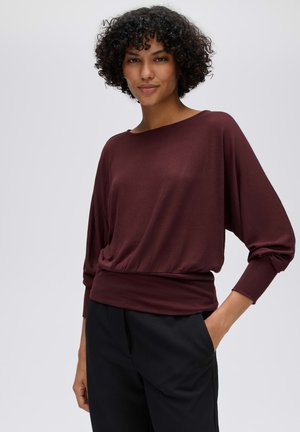 OPUS, OPUS LANGARMSHIRT SONNU - Maglietta a manica lunga - cherry jam