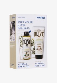KORRES PURE GREEK OLIVE SEA SALT BODY RITUAL SET - Kroppsvård - set