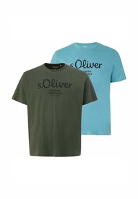 Unselected, türkis/olive