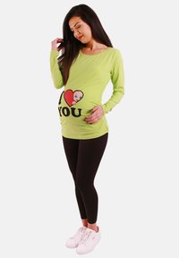 M.M.C. I LOVE YOU - Langarmshirt - hellgrün