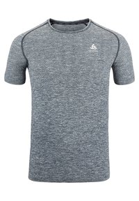 CREW NECK ESSENTIAL SEAMLESS - T-shirt basic - grey melange