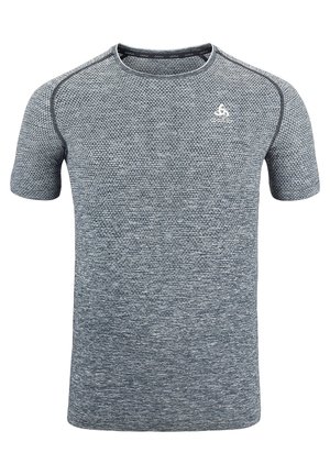 ODLO CREW NECK ESSENTIAL SEAMLESS - Spordi T-särk - grey melange