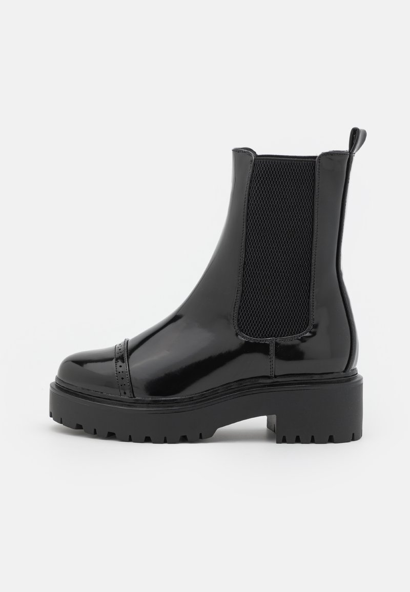 Damen Sneaker | Even&Odd Wide Fit Plateaustiefelette black/schwarz - TS41738 Damen Sneaker | Even&Odd Wide Fit Plateaustiefelette black/schwarz - TS41738