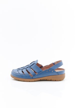 AJOURÉES AMORTYL  - Sandalias - bleu grisé