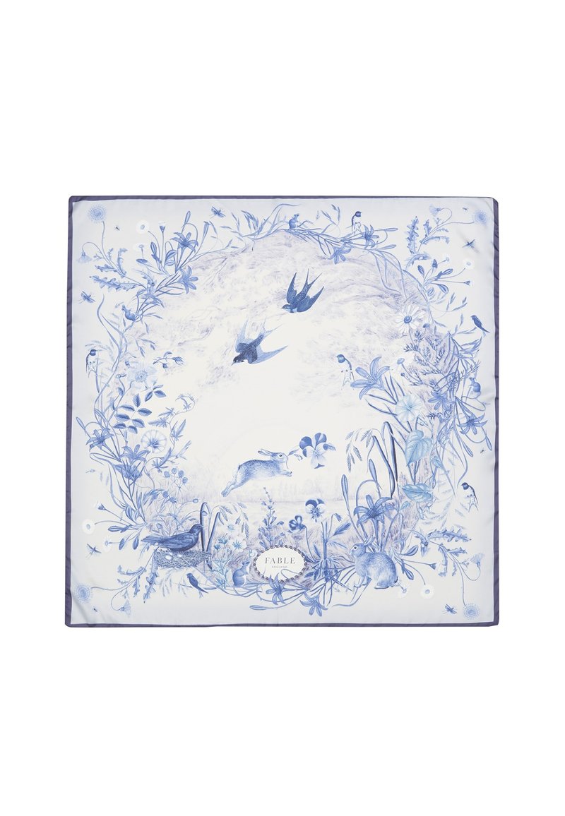 FABLE ENGLAND BUNNY BLUES NARRATIVE SQUARE - Scarf - blue - Zalando.co.uk