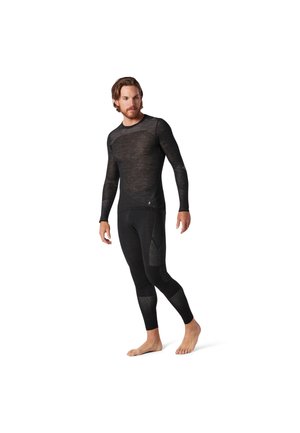 MEN'S INTRAKNIT THERMAL MERINO BASE LAYER CREW - Jumper - black/white