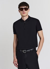 Calliope POLO HALF  - Polo - nero ultrablack