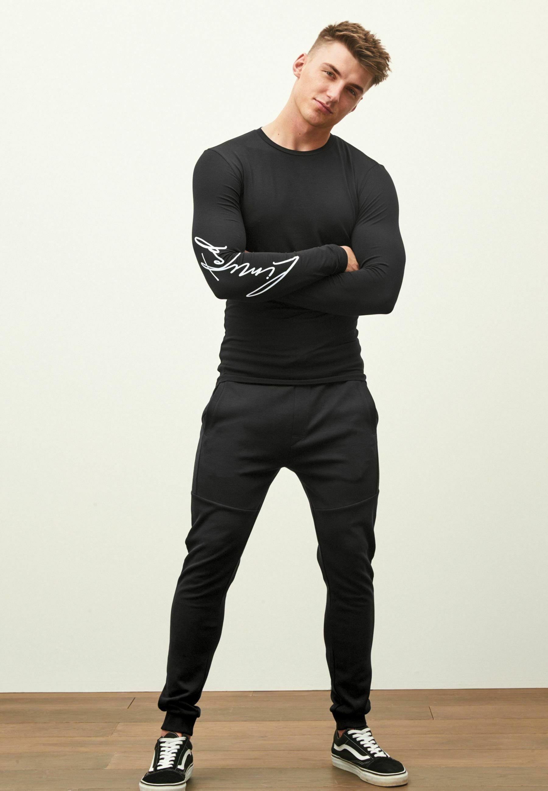 SLIM FIT JOGGERS - Tracksuit bottoms 