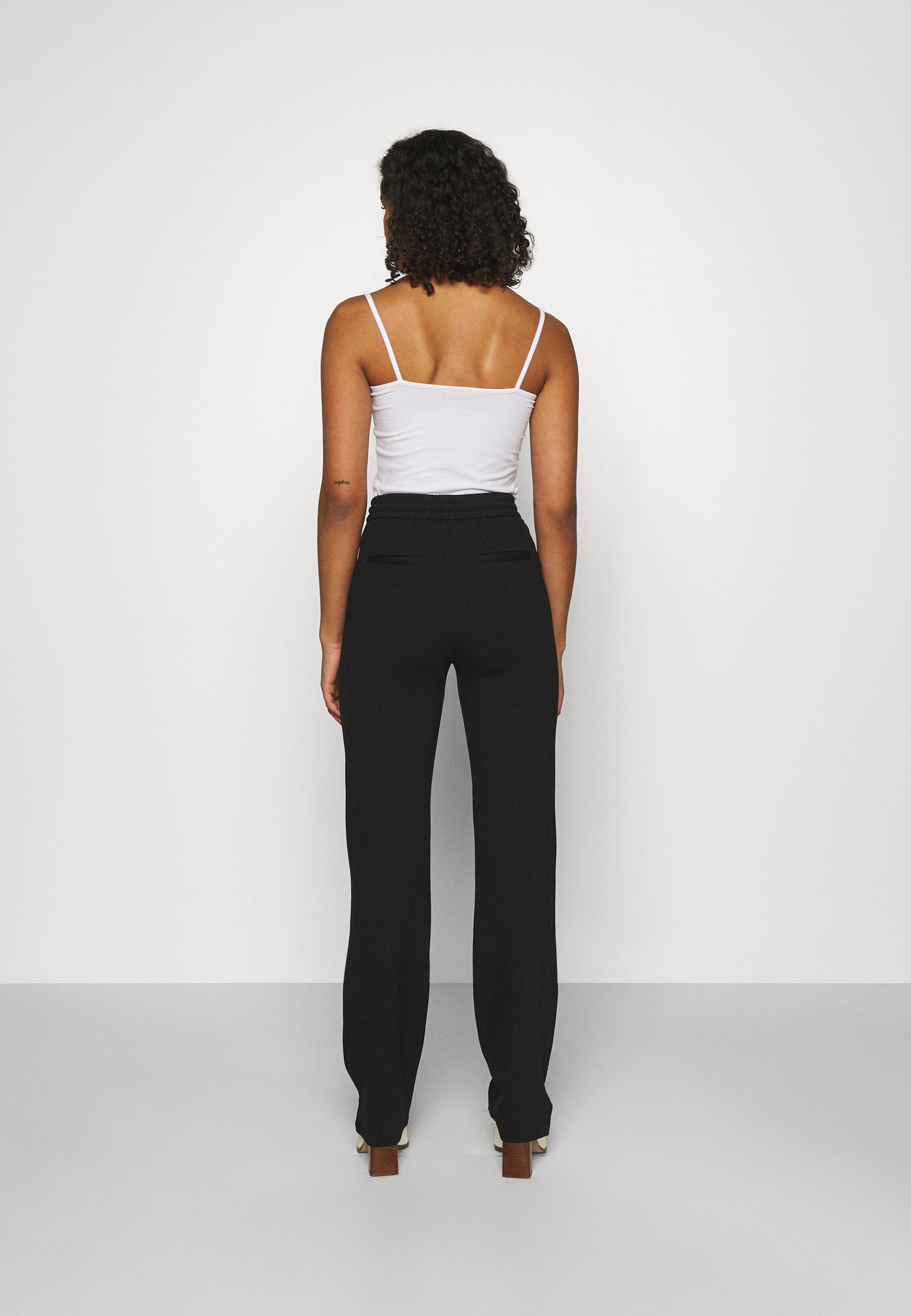 Vero Moda Tall VMEVANA PANT - Broek - black/zwart - Zalando.nl