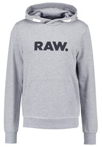 G-STAR Felpa con cappuccio - mottled grey
