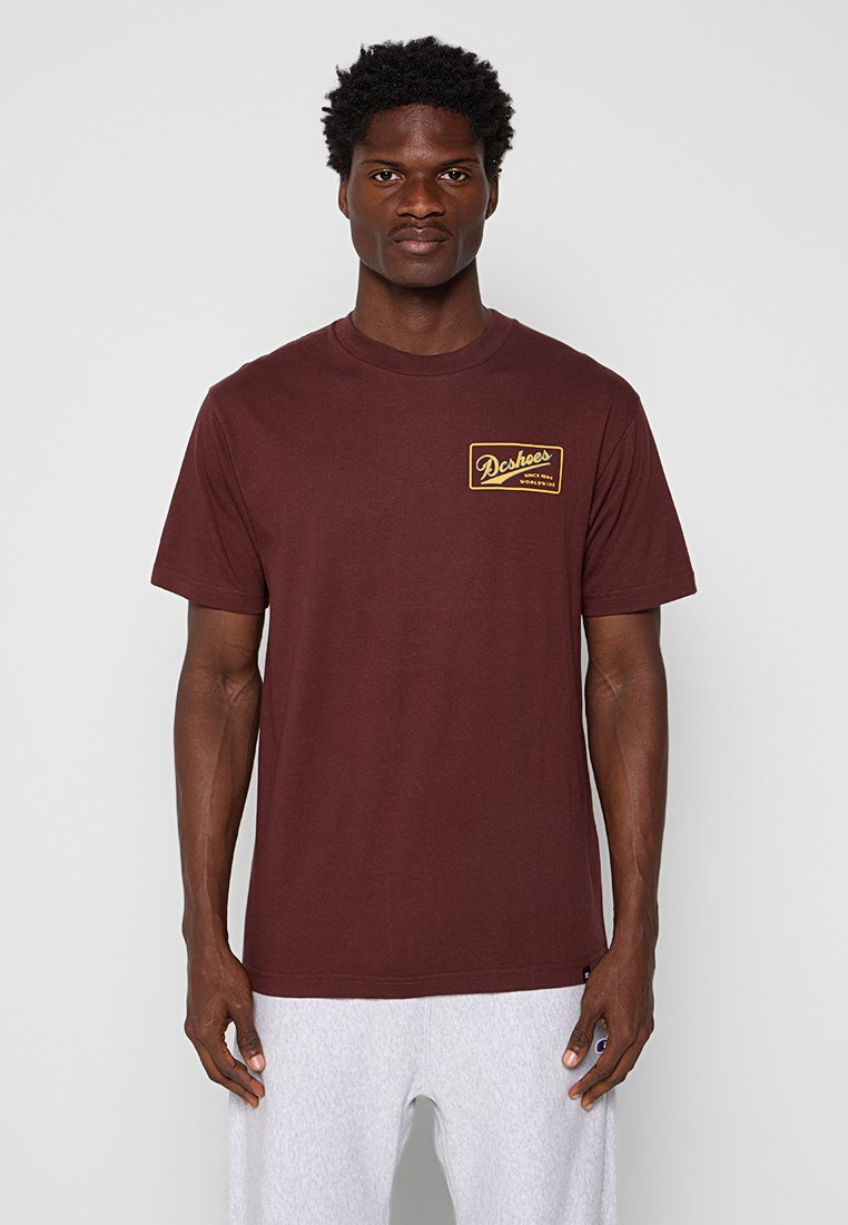 DC Shoes T-shirt print rood