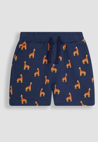 JoJo Maman Bébé APPLIQUÉ SET - REGULAR FIT - Shorts - ecru navy stripe giraffe