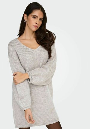 JDYDINEA KURZES  - Robe pull - chateau gray