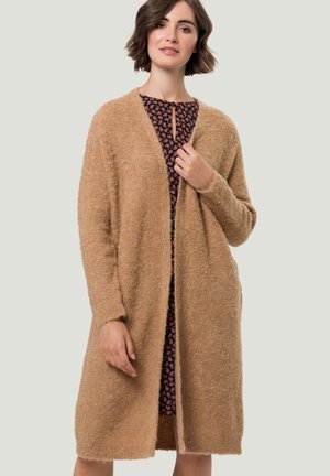 OPEN STYLE - Cardigan - camel melange