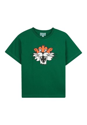 KURZÄRMELIGES - Print T-shirt - green jacket