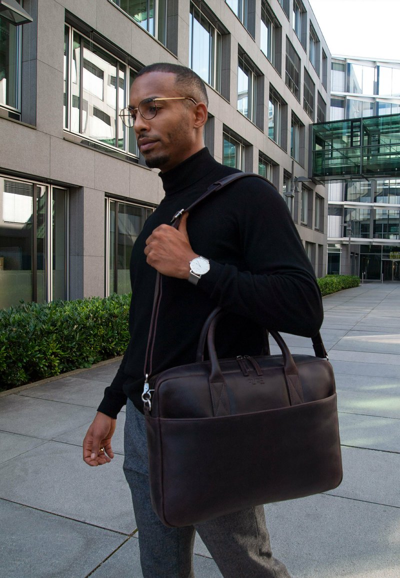PURE Studios NAOS - Briefcase - chocolate