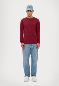 Polo Ralph Lauren LONG SLEEVE - Tops ar garām piedurknēm - red carpet