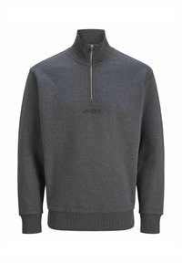 Unselected, dark grey melange
