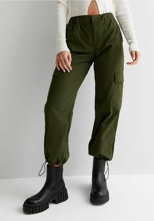 Pantalon cargo - khaki