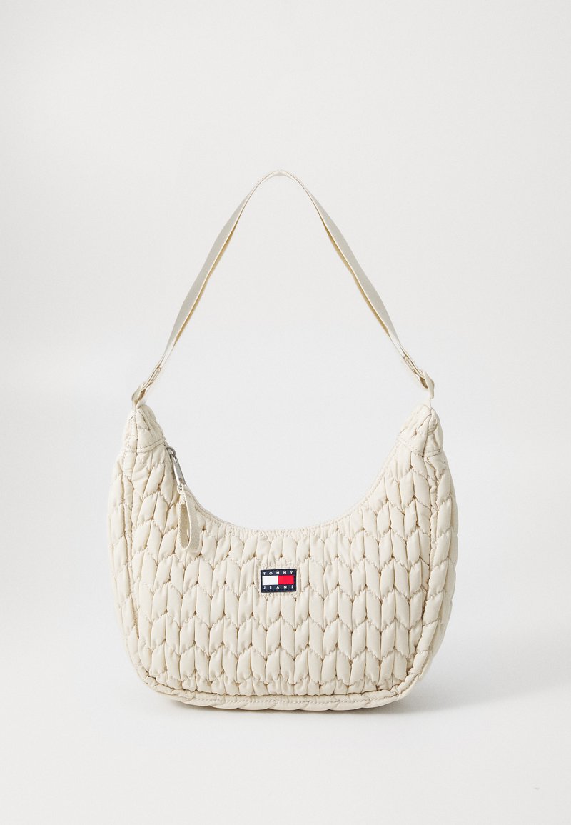 Tommy Jeans URBAN X BODY QUILTE - Handbag - newsprint