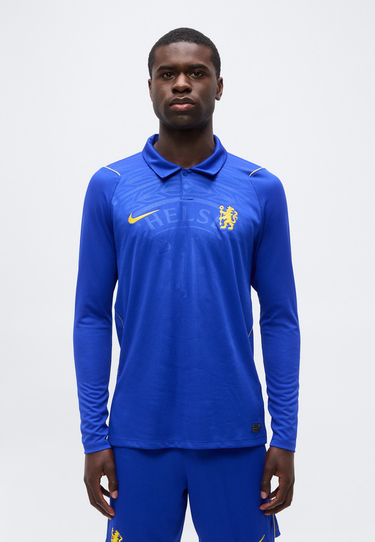 Nike Chelsea FC 26/27 Long Sleeve Home Jersey - Club wear - bright blue/midwest gold-coloured