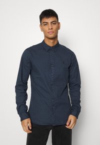 AllSaints HAWTHORNE SHIRT - Camisa - deep space blue