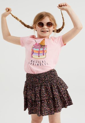 MET PAILLETTEN APPLI - Camiseta estampada - pink