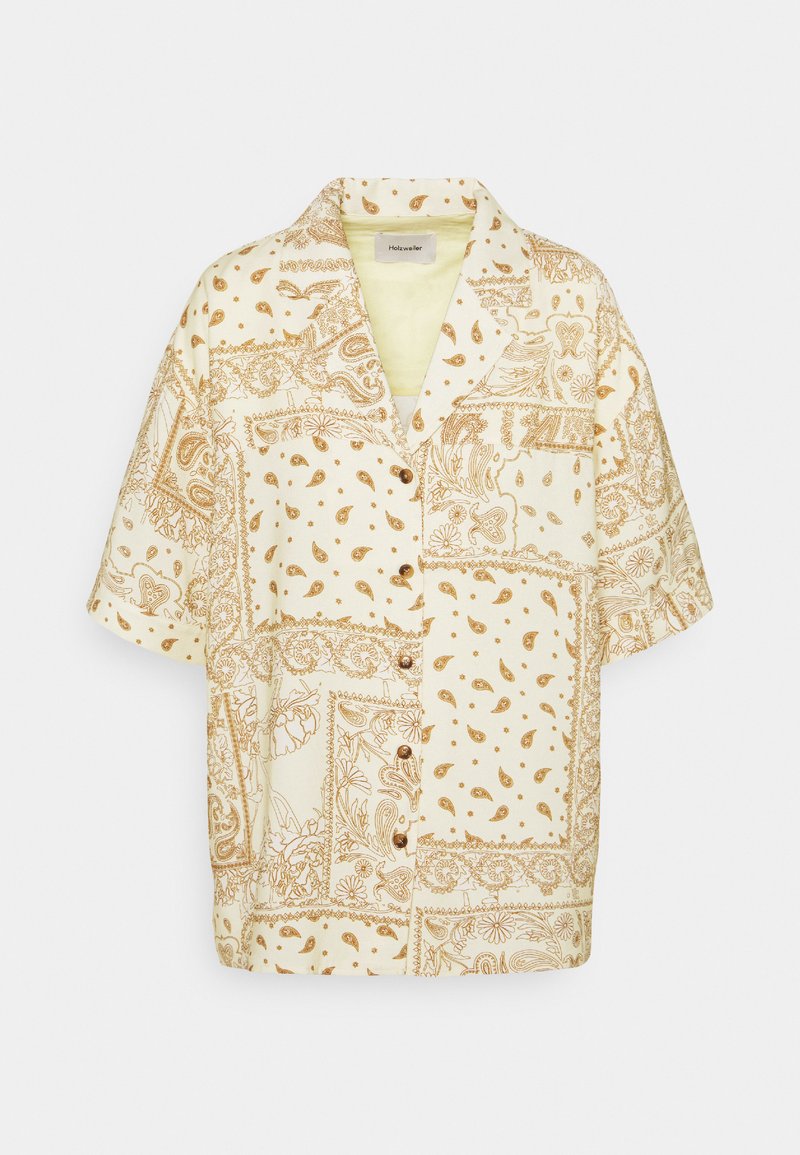 Damen Bekleidung | Holzweiler EDGAR PRINT Hemdbluse light yellow mix/gelb - TO09776 Damen Bekleidung | Holzweiler EDGAR PRINT Hemdbluse light yellow mix/gelb - TO09776