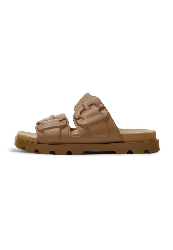 BRUTUS - Pool slides - mittelbraun