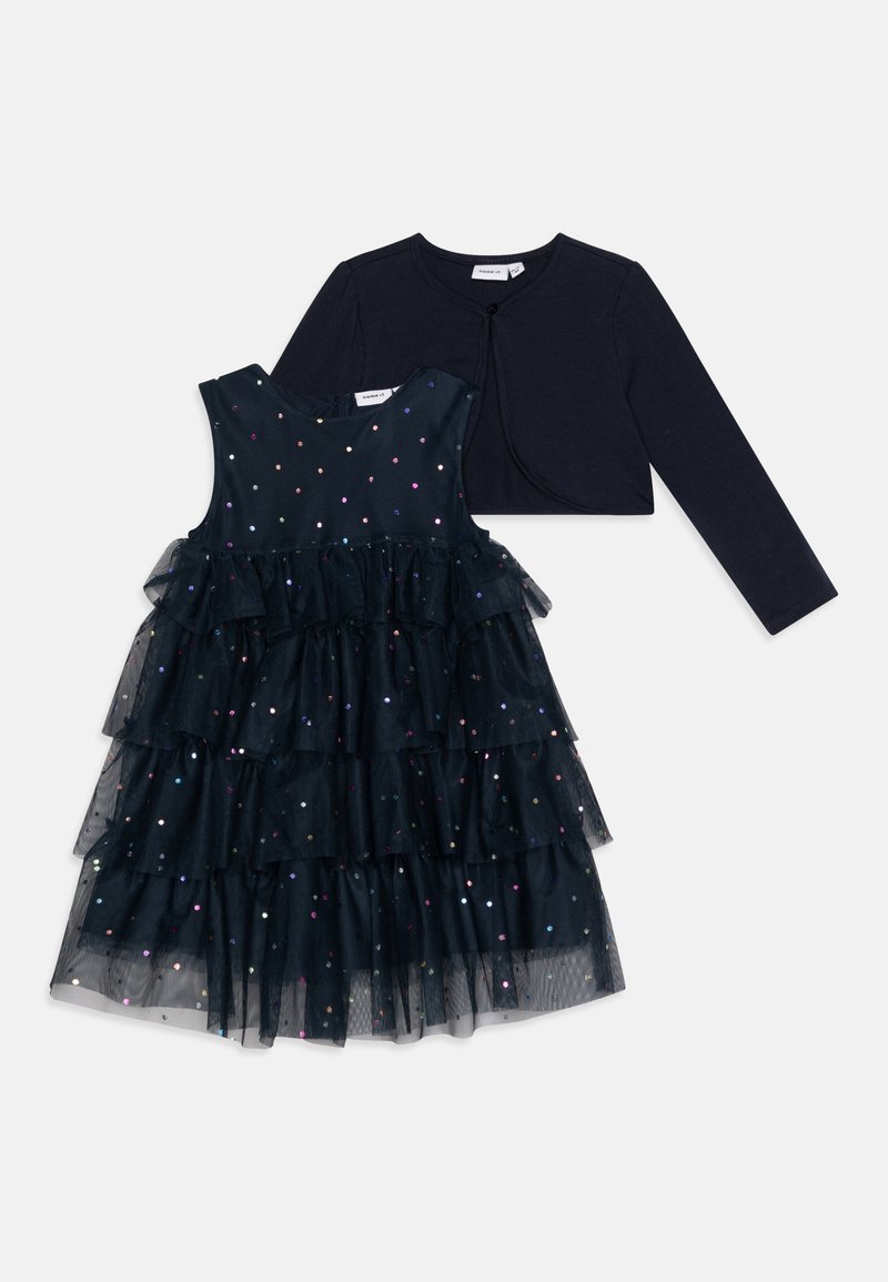 Name it NMFRASILLE SPENCER SET - Kardiganas - dark sapphire