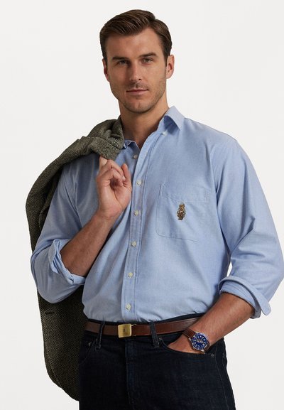 Polo Ralph Lauren Big & Tall POLO BEAR OXFORD SHIRT - Cămașă - blue heritage