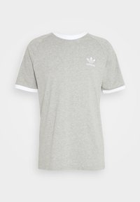 STRIPES TEE UNISEX - T-shirt imprimé - medium grey heather