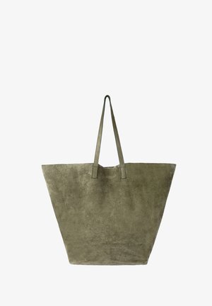 HOLZRICHTER Berlin, NO - Shopping Bag - pistazie-suede