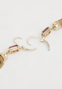 Lauren Ralph Lauren TASSLE DROP - Kõrvarõngad - gold-coloured/pink