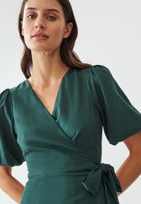 CALLI KAT - Dnevna haljina - emerald