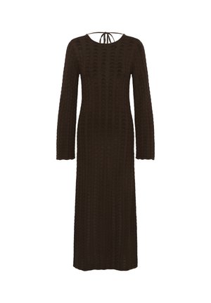 Kaffe, KAROXANNE DRESS - Robe longue - coffee bean