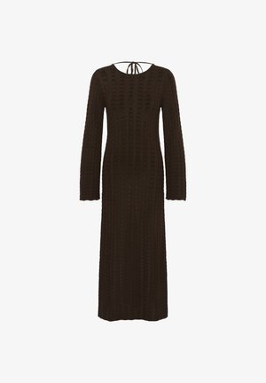 Kaffe, KAROXANNE DRESS - Maxikleid - coffee bean
