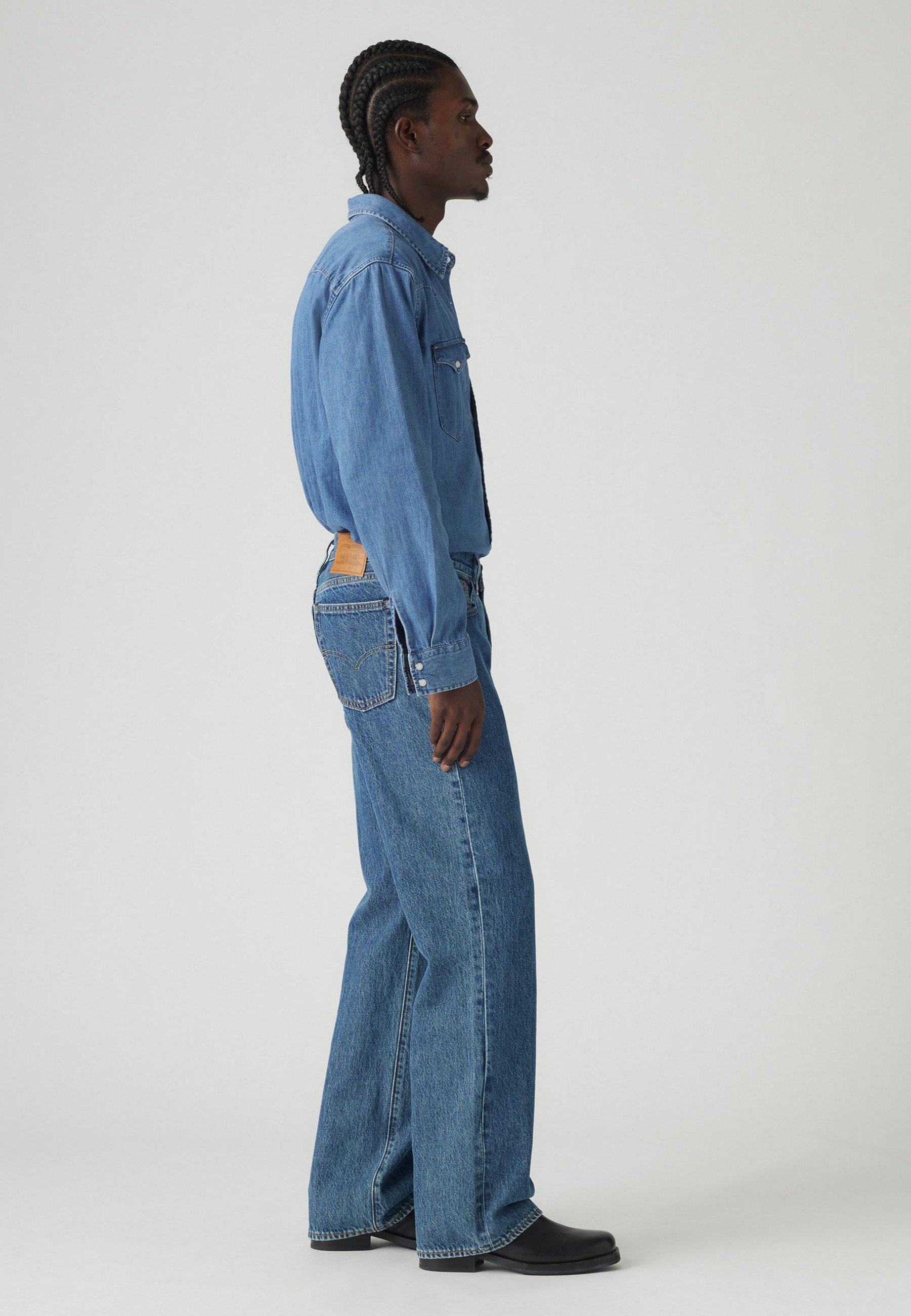 Levi's® 567® RELAXED FLARE - Blugi loose fit - made for tv/denim