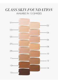 Sweed GLASS SKIN FOUNDATION - Base de maquillaje - 02