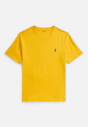 COTTON JERSEY CREWNECK TEE - Osnovna majica kratkih rukava - racing yellow/c7382