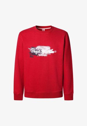 Pepe Jeans TREY CREW - Pusa - rugby red