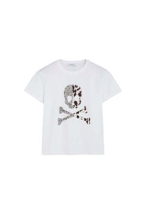 SCANICASI TRIZE TEE - Camiseta estampada - white