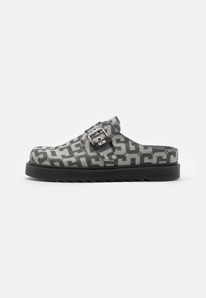 GCDS MONOGRAM MULES UNISEX - Papuci - black