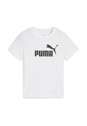 Puma NO 1 LOGO - T-shirt imprimé - white