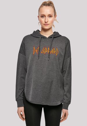 F4NT4STIC DEF LEPPARD SHATTER LOGO - Hoodie - charcoal