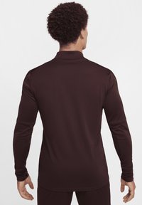 Nike Performance ACADEMY DRILL TOP - Hosszú ujjú felső - burgundy crush black white