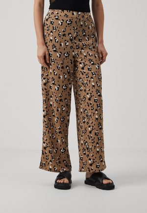 ONLNOVA LIFE LUX TORI WIDE - Trousers - portabella