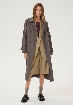 MIRAMW - Trenchcoat - major brown