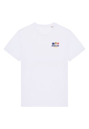 RoamLikeSummer ASIA UNISEX - Print T-shirt - white