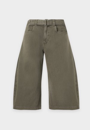 GAP, BELTED RAQUEL - Short en jean - black moss